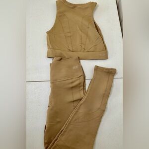 NUX Beige Activewear Set